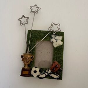 A. Richesco Corporation resin Soccer Picture frame
